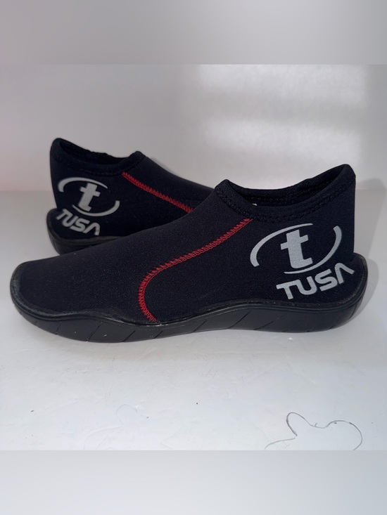 Tusa Other - Tusa Men's Black Neoprene Water Shoes with Red Stitching